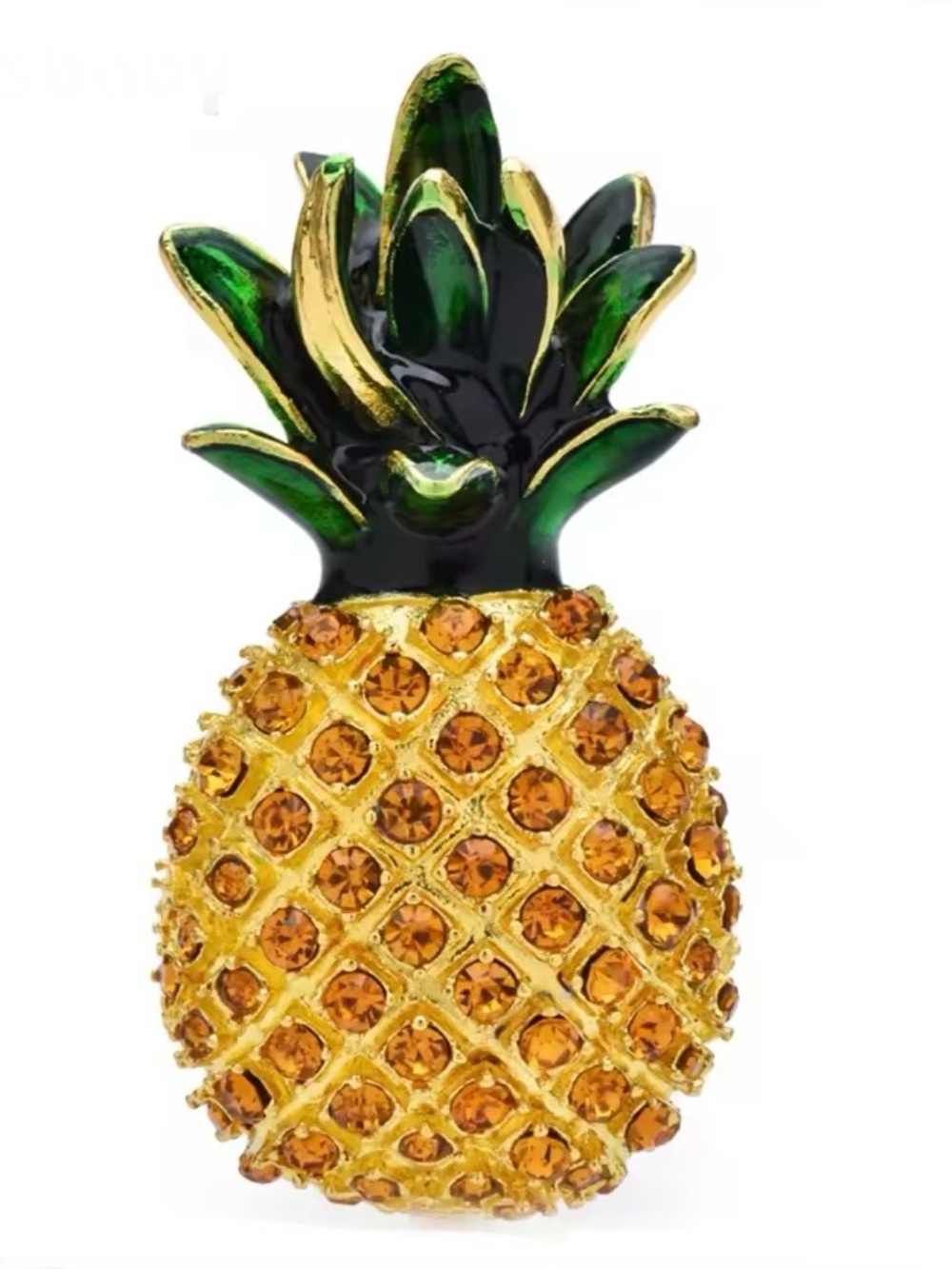 ✨ Sparkling Pineapple Brooches for Women & Unisex Wear ✨